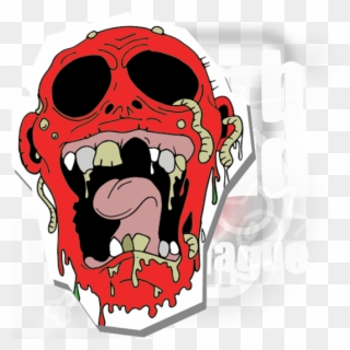 Zom B Cloud Red Plague - Cartoon Clipart