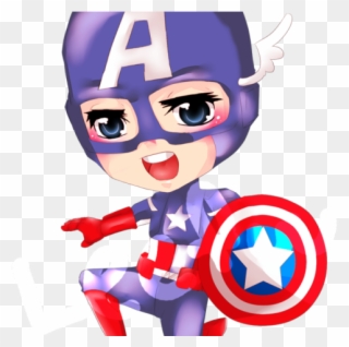 Captain America Clipart Girl - Captain America Girl Clipart Png Transparent Png