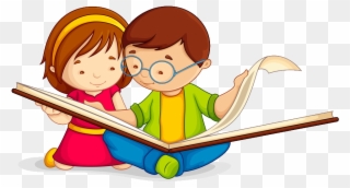 Book Child Clip Art Transprent Png Free Ⓒ - Reading Book Clipart Png Transparent Png