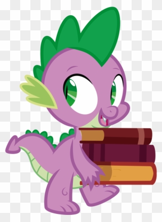 Spike Books By J - My Little Pony Spike Cry Clipart