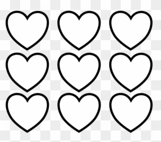 A Heart Coloring Page Free Printable Heart Coloring - Shapes Heart For Coloring Clipart