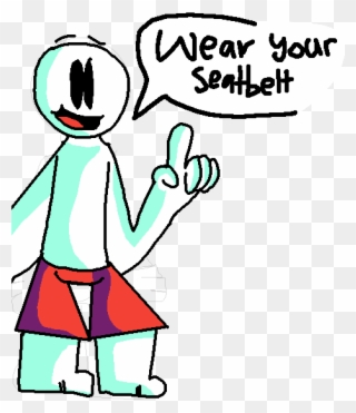 Seatbelts - Cartoon Clipart