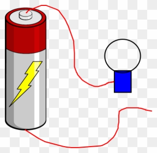 Battery - Open Circuit - Letter S Coloring Page Clipart