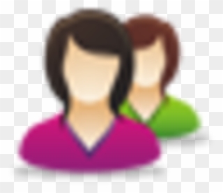 Female Users 2 Image - Woman User Group Icon Clipart