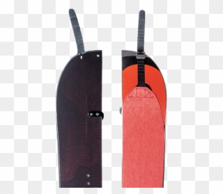 Now Feature A Notch Cut Into The Tail Of Both Skis - Garment Bag Clipart