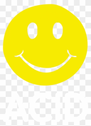 90s Rave Smiley Face Png - Rave Clipart