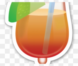 Hurricane Clipart Emoji - Iced Tea Emoji Png Transparent Png