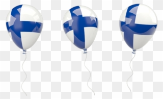 Finland Flag Clipart Hot Air Balloon - Финляндия Png Transparent Png