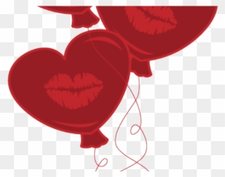 Free Valentines Clipart - Heart - Png Download