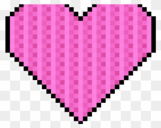 Minecraft Clipart Hearts - 8 Bit Button Png Transparent Png