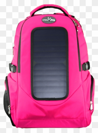 Pink Transparent Backpack Transparent Background - Hand Luggage Clipart