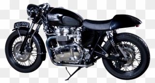 Heavy Duty Motorcycle Icons Png - Cafe Racer Bonneville T100 Clipart