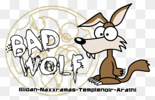 Bad Wolf / Guilde Wow Index Du Forum - Cartoon Clipart