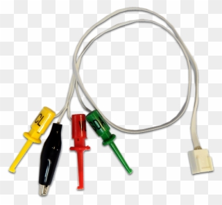 Crockadile Clip Electric Cable - Crocodile Connector - Png Download