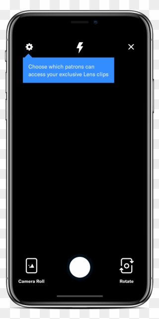Toggle Use Tiers For Access To On - Smartphone Clipart