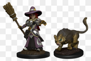Wizkids Wardlings Painted Miniatures Witch Girl & Witch's - Wizkids Wardlings Wave 3 Clipart