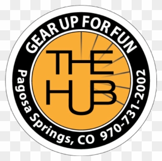 Gear Up For Fun Pagosa Springs Colorado Logo - Emblem Clipart