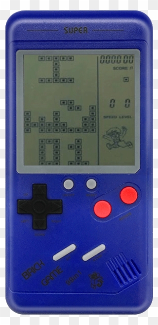 Classic Tetris Game Machine Big Screen Children Students - Handheld Game Console Clipart