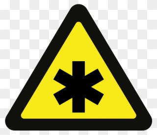 Warning Signs - Trip Hazard Warning Sign Clipart