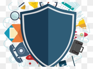 Security Shield Clipart Blue Security - Security Data Privacy Png Transparent Png