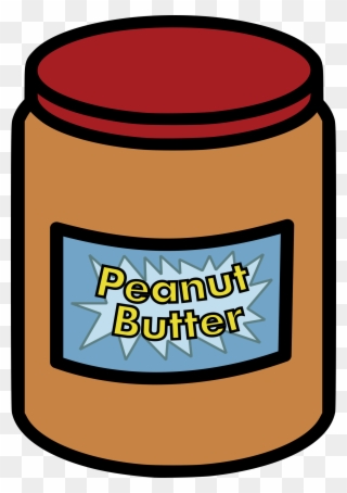 Trend Peanut Football Transparent & Png Clipart Free - Clip Art Peanut Butter Jar