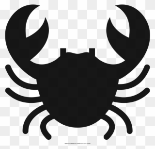 Crab Coloring Page - Cancer Clipart