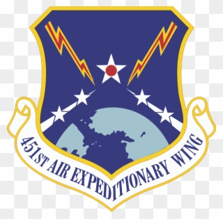 451st Air Expeditionary Wing Emblem - Air Force National Guard Clipart