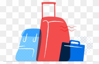 Clipart Library Luggage Clipart Overnight Bag - Luggage Illustration Png Transparent Png
