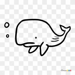 How To Draw Baby Whale Tattoo Minimalist Png Minimalist - Tattoo Whale Minimalism Clipart