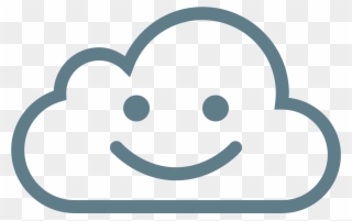 Happy Filled Icon Free Download Png And - Cloud Icon Png Clipart