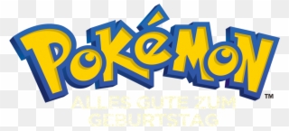 Alles Gute Zum Geburtstag - Pokemon Trademark Clipart