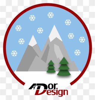 Realistic Snow Effect - Berge Animation Clipart