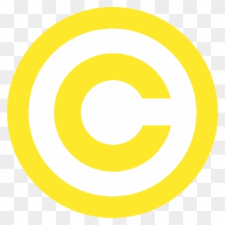Copyright C Png - Copyright Yellow Clipart