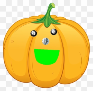 Pumpkin - Pumpkin - Jack-o'-lantern Clipart