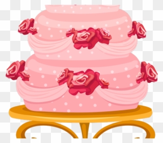 Wedding Cake Clipart Elegant Dessert - سكرابز تورته - Png Download