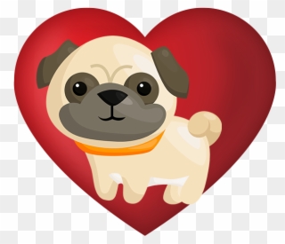 Pug Emoji & Stickers Messages Sticker-8 - Puppy Clipart