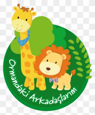 Ormandaki Arkadaşım - Cartoon Clipart