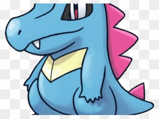 Blue Dragon Clipart Red - Totodile Pokemons - Png Download
