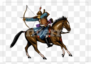 Draw Your Cartoon Portrait Within Hour Parsya Png Saddle - Mongol Horseman Clipart
