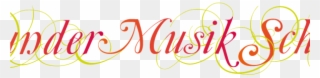 Die Musikschule - Calligraphy Clipart