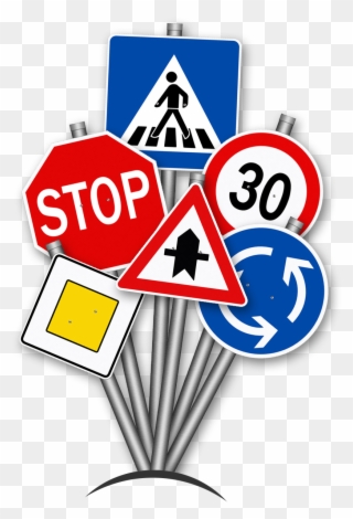 Hier Finden Sie Uns - Clip Art Verkehrsschilder - Png Download