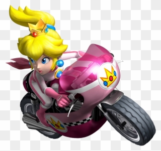 Download Super Mario Kart Png Picture For Designing - Mario Kart Wii Peach Clipart