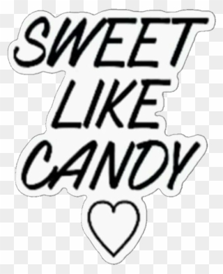 #sweetlikecandy #sweet #like #candy #overlay #iconoverlay - Heart Clipart