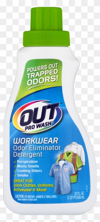 Out Prowash Workwear Odor Eliminator Detergent Clipart