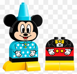 My First Mickey Build - Mickey Lego Duplo Clipart
