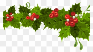 Christmas Decor Transparent Decoration Decorations - Mistletoe Decoration Png Clipart