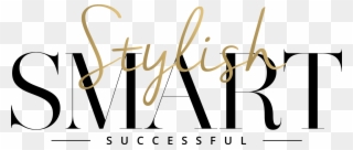 Smart, Stylish & Successful - Calligraphy Clipart