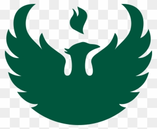 Phoenix Emblem Pms34 - Uw Green Bay Logo Clipart