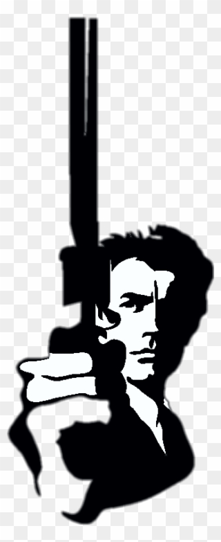 Report Abuse - Clint Eastwood Dirty Harry Clipart