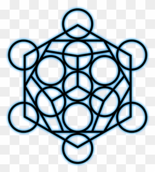 Click And Drag To Re-position The Image, If Desired - Crystal Grid Sacred Geometry Metatron's Cube Chakra Clipart